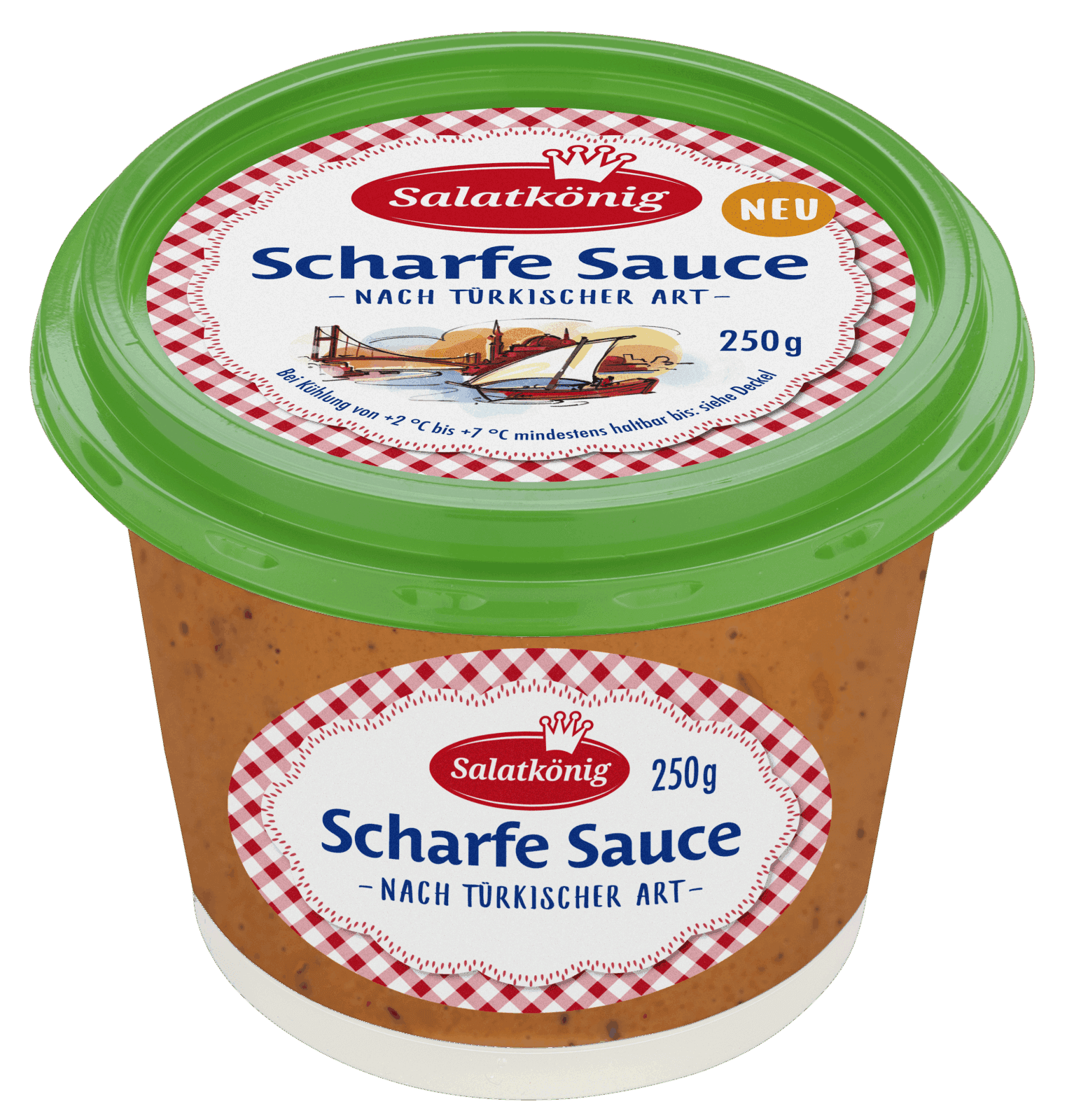 SalatKönig Scharfe Sauce Produkt