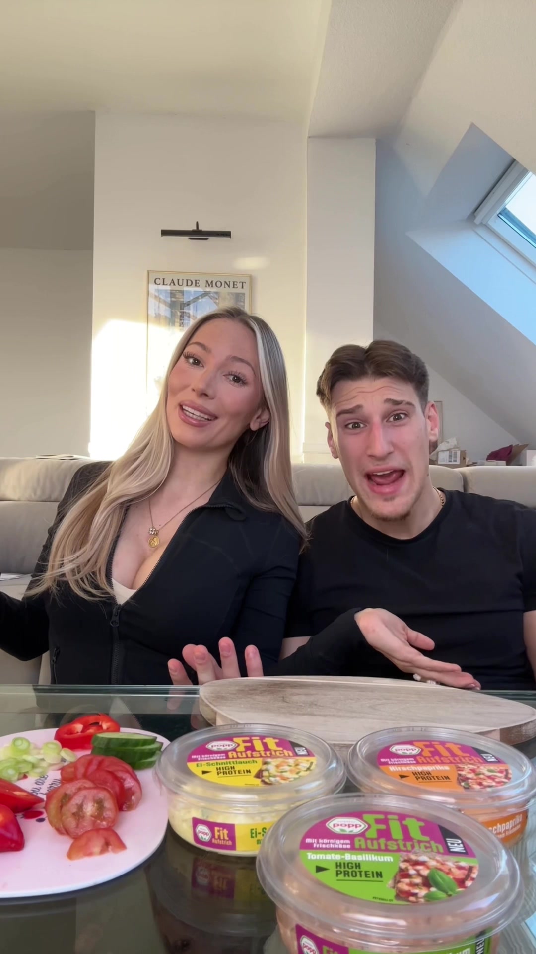TikTok-Beitrag von @amandaxcharlotte für Popp Feinkost